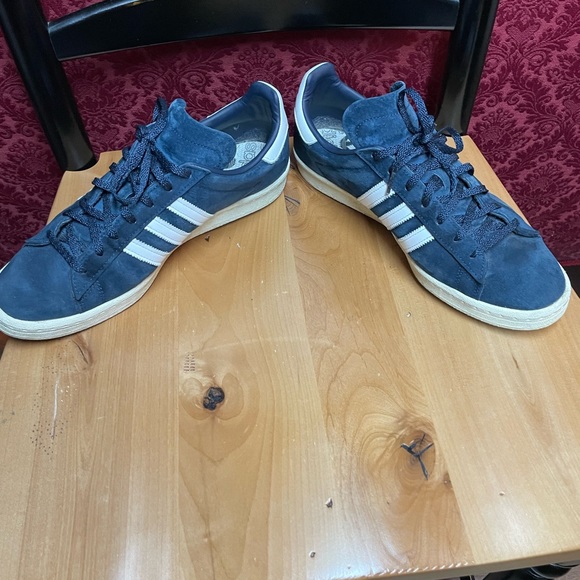 Adidas Blue Suede Campus 80’s Men’s size 10 - Picture 6 of 9